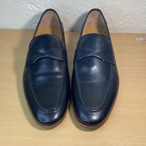 Black Leather DRESSY MEN SHOE M.GEMI